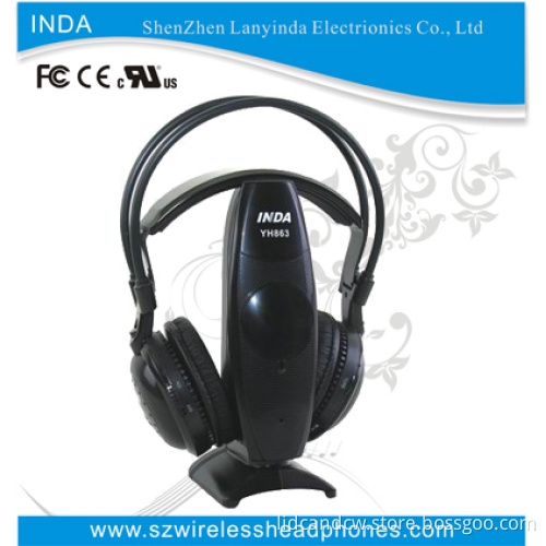 Television RF Cordless Stereo Headphone (YH863)